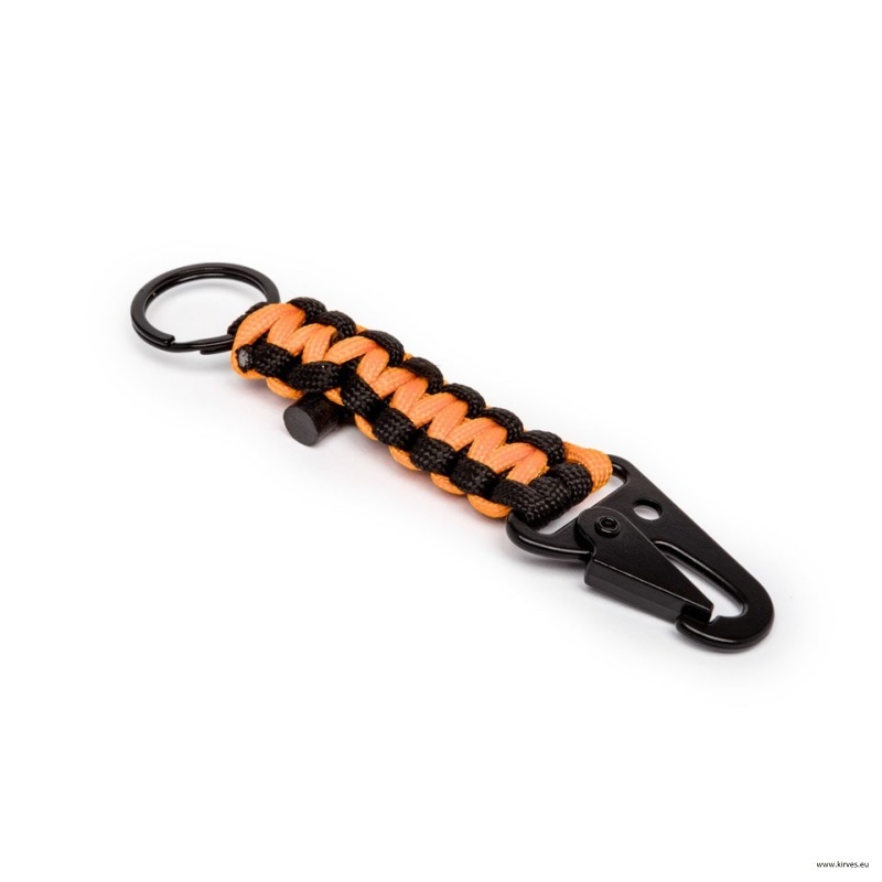 Ellujäämis võtmehoidja Paracord Orange