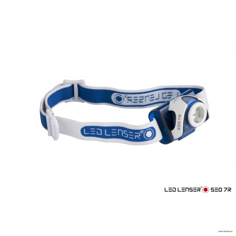 Pealamp Led Lenser SEO 7 R sinine