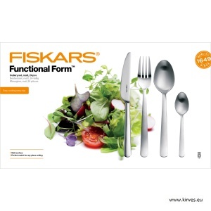 Fiskars Functional Form söögiriistade komplekt 24 osaline, matt