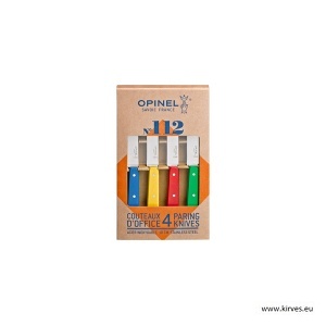 Koorimisnugade komplekt Opinel Inox n°112 neli erinevat värvi