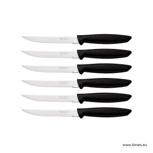 Tramontina PLENUS 6-osaline komplekt, sakilise teraga lihanoad (12 cm)-23498-056-must.jpeg