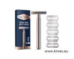 King C. Gillette kaheteraline turvaline raseerija + vahetusterad 5 tk