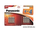 Panasonic Pro Power patarei AAA  4+ 4 tk