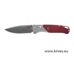 Taskunuga Benchmade BUGOUT 535-09 GRAY ALUMINIUM / REDSTONE RICHLITE
