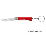 Opinel võtmehoidjanuga Keyring N°04 "Origins" Red