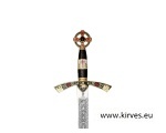 Templirüütli mõõk Gladius replica kuldne