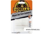 Gorilla teip Mounting Tape Squares 24tk