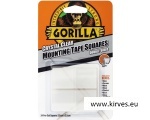 Gorilla teip Mounting Tape Squares 24tk