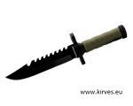 Humvee NEXT GENERATION SURVIVAL KNIFE ellujäämisnuga koos lisadega