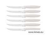 Tramontina PLENUS 6-osaline sakilise teraga steiginugade komplekt, 12 cm, 23498/354, valged