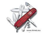 Victorinox Climber taskunuga matkale punane läbipaistev