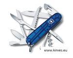 Victorinox Huntsman taskunuga jahimehele sinine läbipaistev