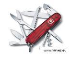 Victorinox Huntsman taskunuga jahimehele punane läbipaistev