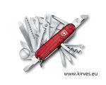 MULTITÖÖRIIST VICTORINOX SWISSCHAMP punane läbipaistev