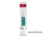 Victorinox tomatinoad 11 cm, 2 tk. pakendis, laineline tera, roheline käepide