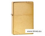 Zippo tulemasin Brushed Brass Vintage with Slashes